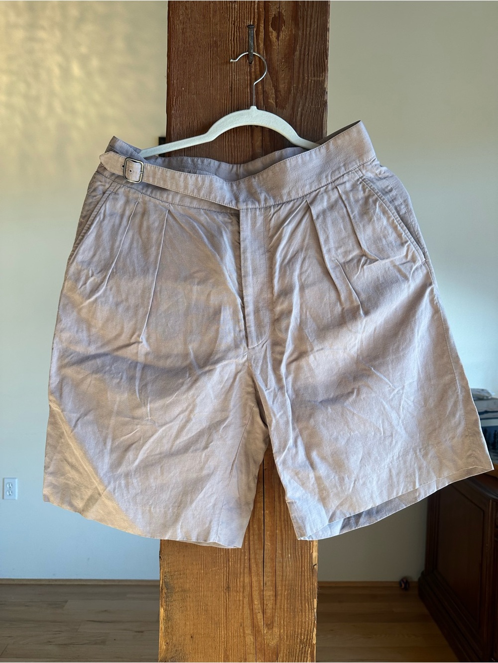 Men’s Ralph Lauren Purple Label Linen & Silk shorts